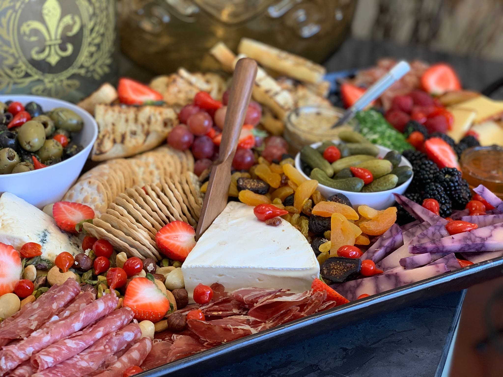 charcuterie board from A Catered Affair