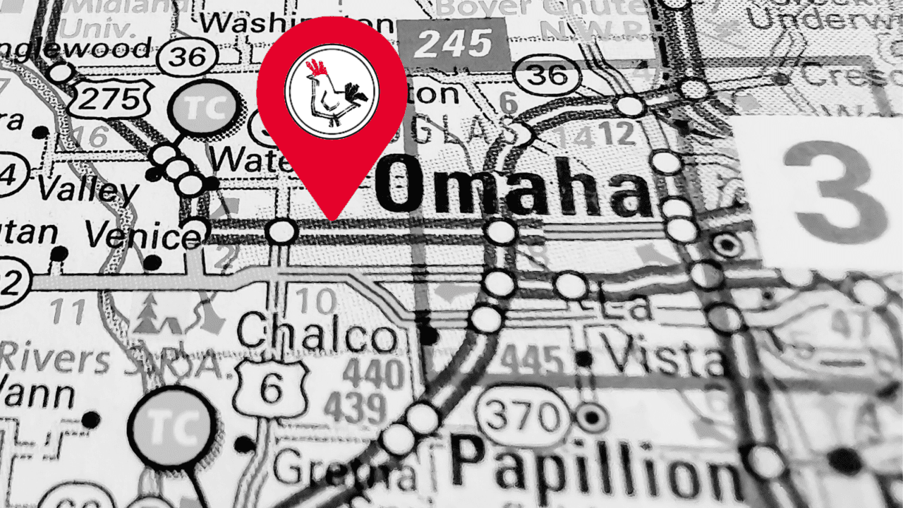 a map of omaha