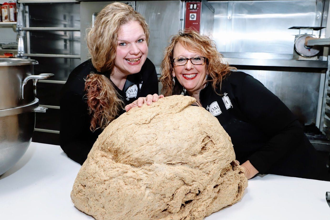 Laura Risola and Michelle Kaiser at The Omaha Bakery